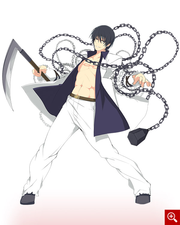 Naraku _ DLC character ) from Senran Kagura estival versus. Senran Kagura 2  deep crimson.