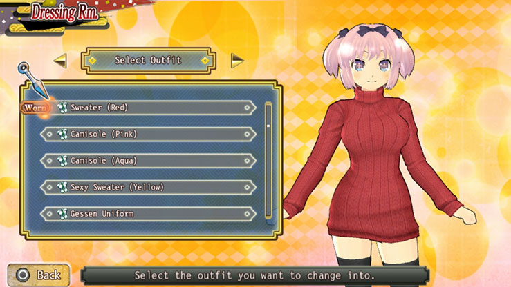 Senran Kagura Bon Appetit! Ingredients Screenshot 2