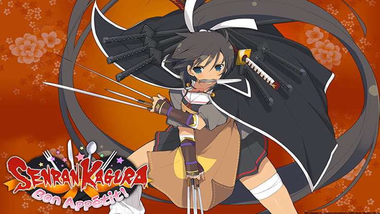 Senran Kagura Bon Appetit! Sweets Wallpaper 6